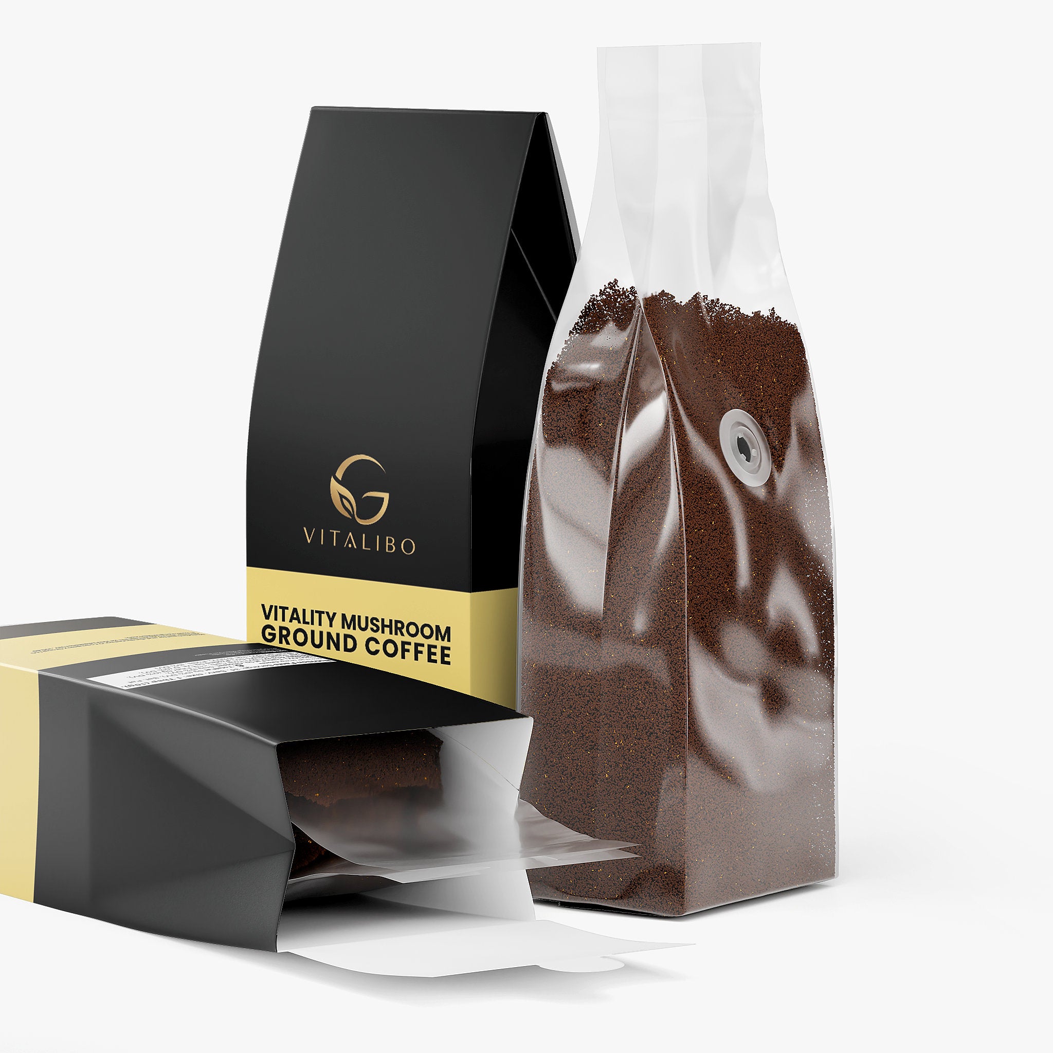 Vitality Mushroom Coffee (Medium Roast)